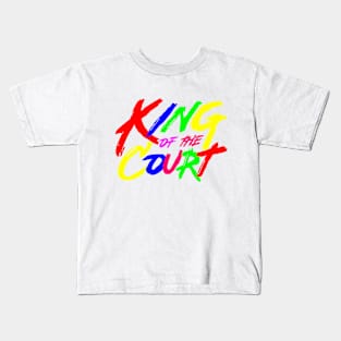 Basketball Lover King of the Court Kids T-Shirt